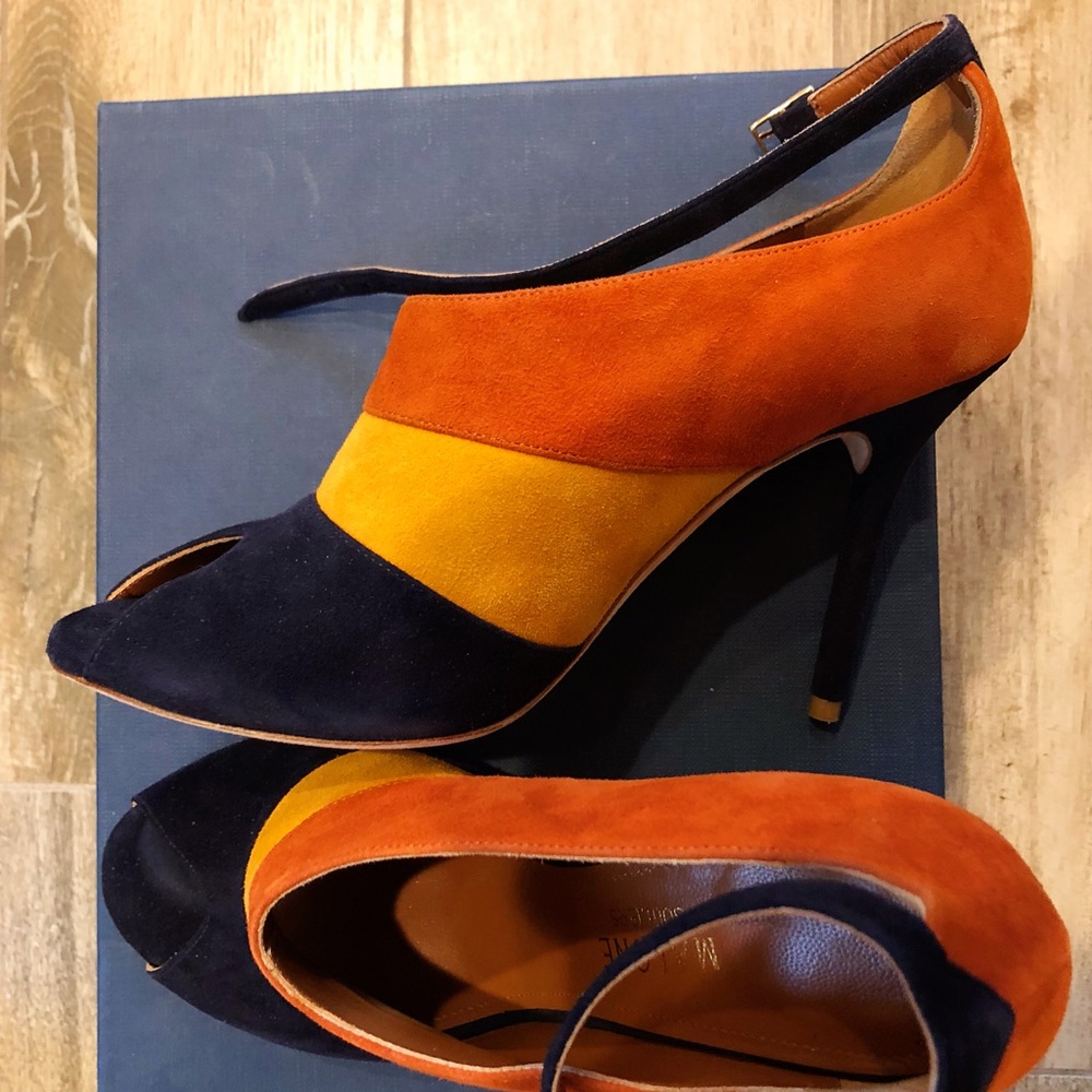 Malone Souliers suede booties US size 8